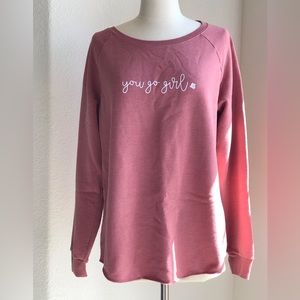 Independent Louise Lane Pullover Boho Chic Soft Long Sleeve Sweater size Medium